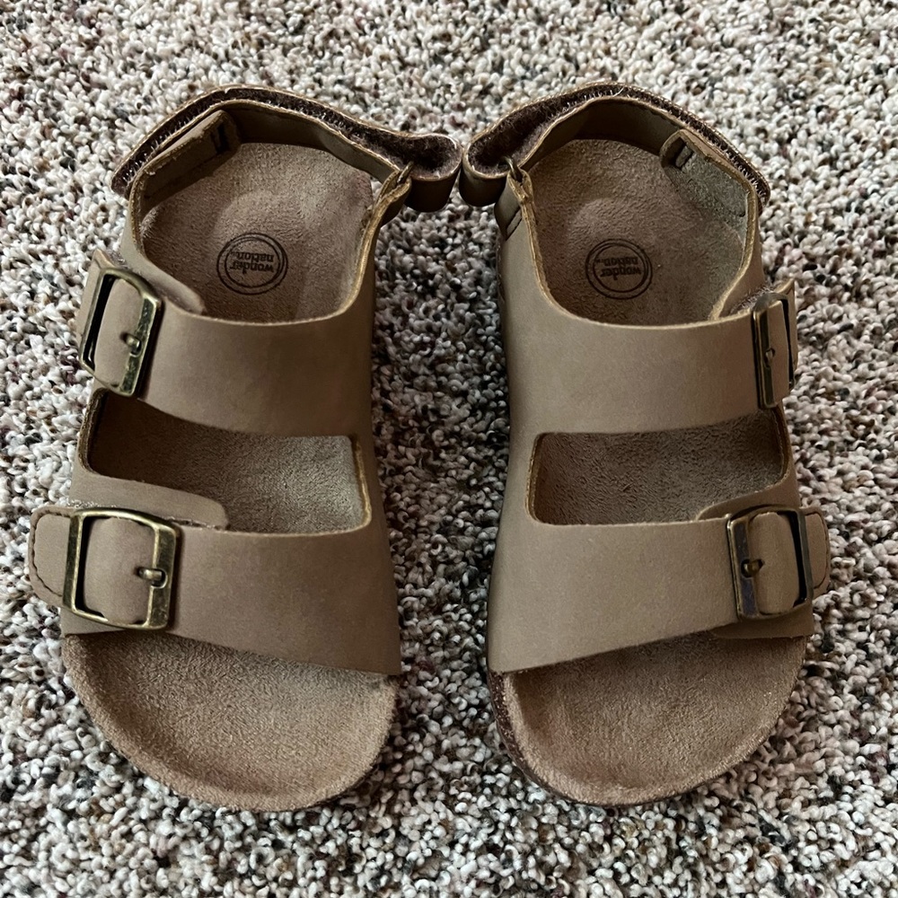 Wonder Nation Double Strap Sandals